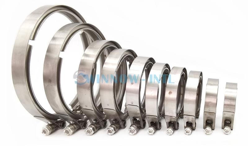 V Band Hose Clamp T-Bolt Stainless Steel Hose Clamp