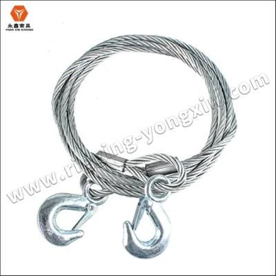 Galvanized Wire Rope Sling with Double Loop on The Ends