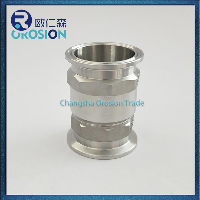 Male Adapter/Ferrule for Sanitary Grade