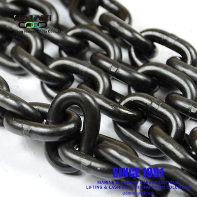 Grade 40 Black Painted Welded Lifting Chain