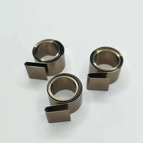 Customized Stainless Steel Bimetal Spiral Flat Torsion Coil Spring