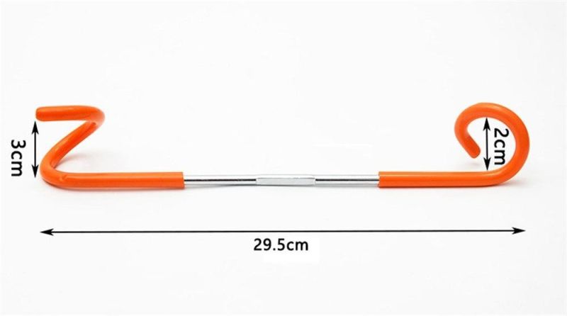 Outdoor Multifunctional Tent Lamp Steam Lamp Hook Thickened Camping Lamp Rack Two-Way Pig Tail S-Type Double Headed Hook