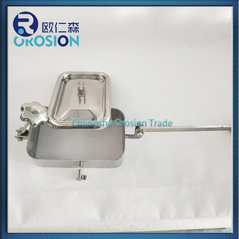 Sanitary Food Grade Tank Stainless Steel Square Manhole