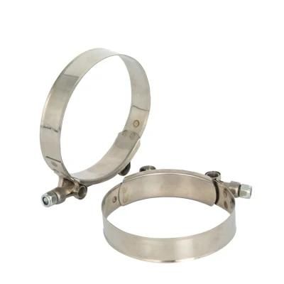 304 T-Bolt Zinc Plated T Band &amp; Bolt Hose Clips Clamps