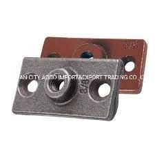 3/8 in. Black Galvanized Ceiling Flanges Connection Plate
