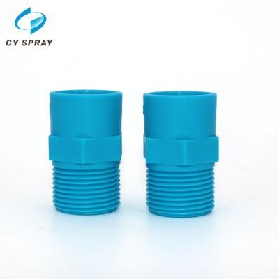 Blue Plastic 80 Degree Low Humidifying Mist Nozzles for Car Washing