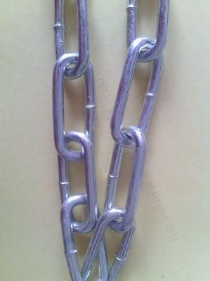 DIN763 6mm Stainless Steel Long Link Welded Chain