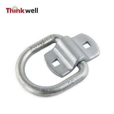 Forged Steel Lashing D Ring with Clamp
