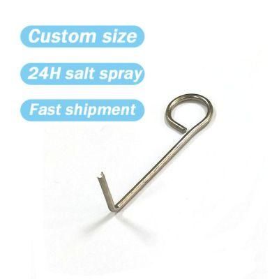 Hongsheng Manufacturer Custom Metal Steel Stainless Steel on Sunglasses Wire Spring Clip