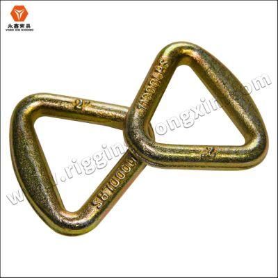 Factory Wholesale Price Metal Triangle Tie Down D Ring for Strap