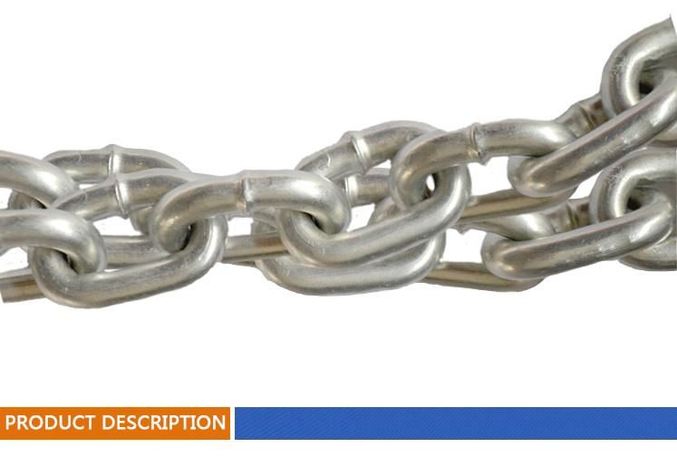 DIN766 Galivanized and Ungalivanized Iron Short Link Chain