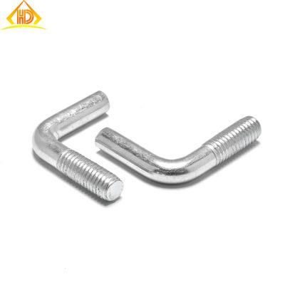 M3 M4 M5 M6 Expansion Anchor Bolt Bending Bolt Stainless Steel 304 316 Zinc Hex Nut Washer DIN985 U Bending L Bolt