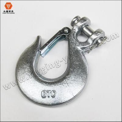 Us Type Alloy Steel Forged H331/A331clevis Slip Hook with Latch