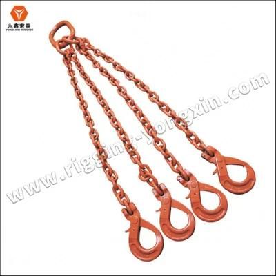 Factory Sale Various Widely Used Adjustable G80 Four Legs Chain Sling