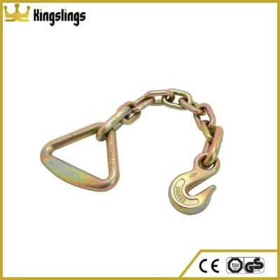 Kingslings High Quality Chain with Delta Ring &amp; Eye Grab Hook