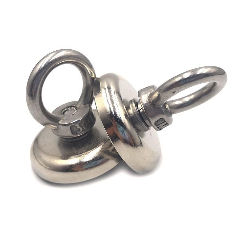 Rare Earth Cup Neodymium Fishing Magnet with Eyebolt