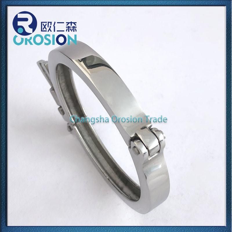 Sanitary Stainless Steel Mirror Polish Clamp for Food