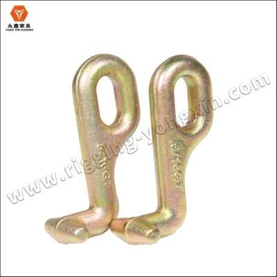 Factory Wholesale Rtj Cluster Hook Heavy Duty Wrecker Hauler Tow Towing Truck Chain Pair R T J