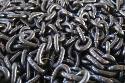 Galvanized 8mm Decorative Welded Black Alloy Steel Lifting Chain