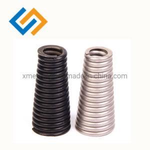 Pagoda Spring Colorful Powder Coated Compression Mould Coil Spring