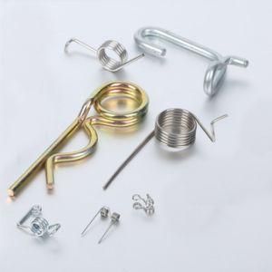 Heli Spring Customizes Various Galvanized Metal Torsion Springs with Complex Shapes