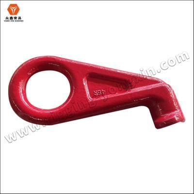 Alloy and Carbon Steel G80 European Type Eye Self-Locking Hook with Latch for Lifting