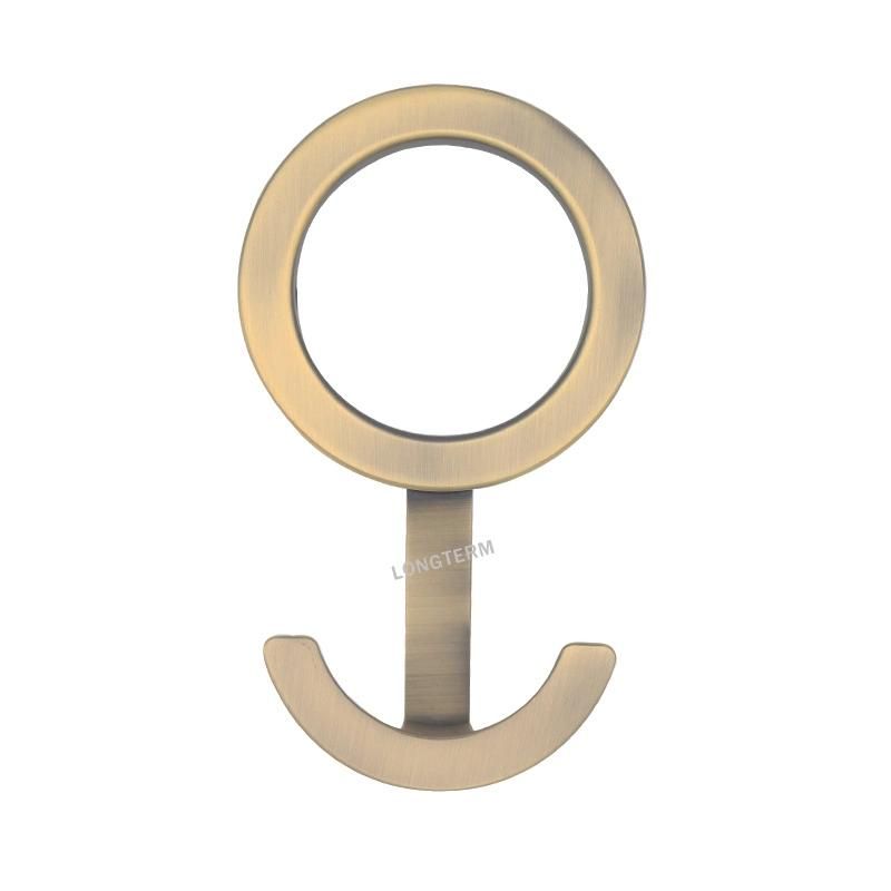 Zinc Alloy Wall Mounted Hooks Hanger for Bathroom