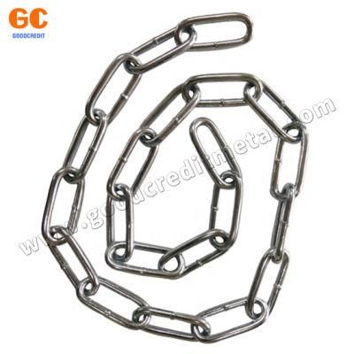 DIN763 DIN766 Welded Electric Galvanized Link Chain