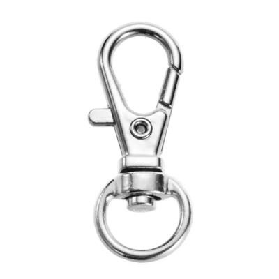 Wholesale Metal Silver Spring Clip Snap Dog Hook for Key Chain