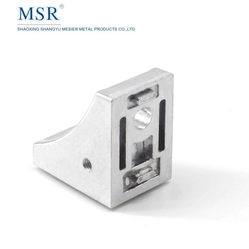 Hot Sale Die-Cast Aluminum 2 Hole Inside 3043A-10 Corner Bracket for Aluminum Profile