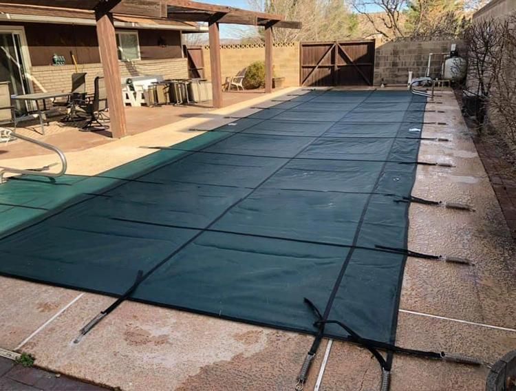 Custom on Demand Mesh Pool Safety Cover Springs Small Extension Springs