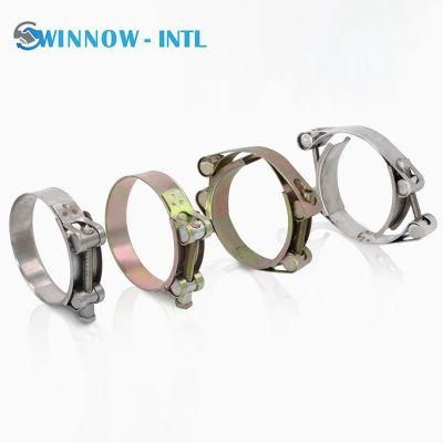Heavy Duty High Strength Clamp with Stainless Steel/Zinc Plated Steel