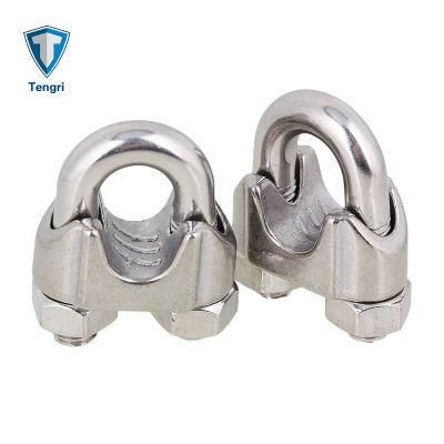 DIN 741 DIN 1142 Stainless Steel Wire Rope Clip Wire Rope Loop Clamps for Cable End Connections