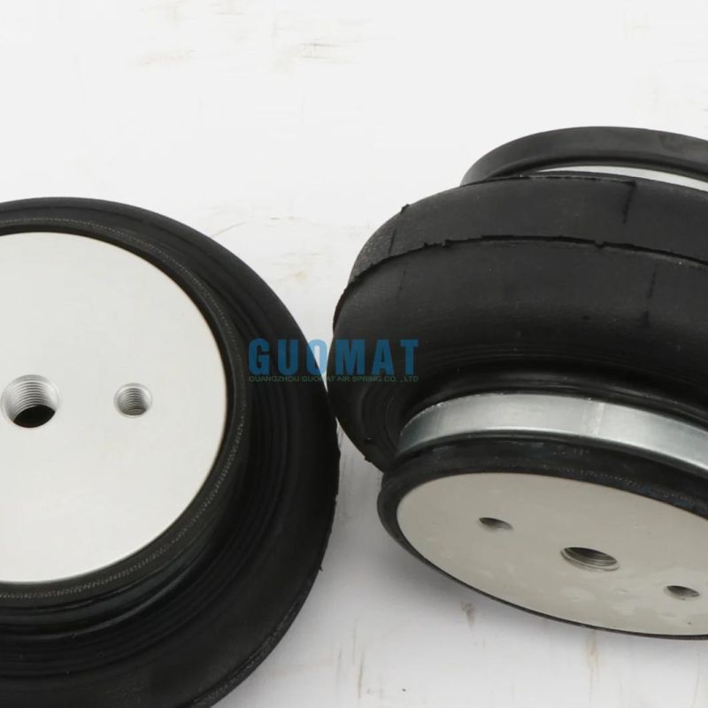 Single Small Vibration Industrial Air Spring Guomat 1K130070 Refer to Goodyear 1b5-500 with Aluminum Plate