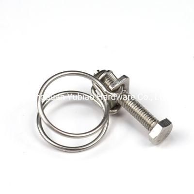 Stainless Steel Tube Clip Pipe Clamp with Screw