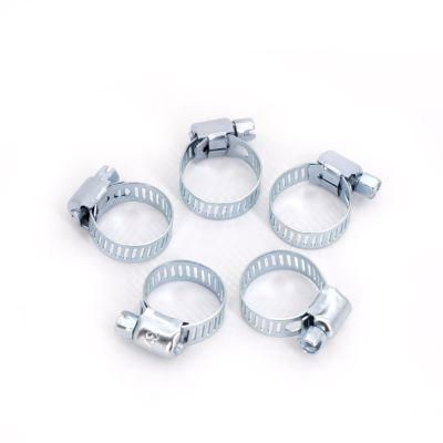 3/4&quot; Iron Zinc Plated 8mm American Type Hose Clamp