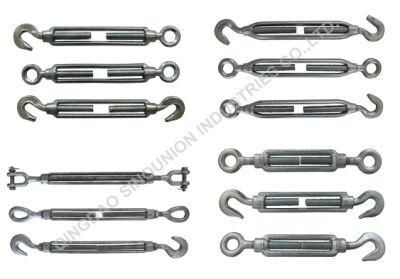 Us Type DIN1480 DIN1478 Closed Body Commercial Type Turnbuckle with Hook&Eye / Hook&Hook / Eye&Eye /Jaw&Jaw Turnbuckle