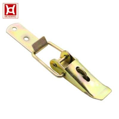 Canton Fair Hot Sale Small Draw Clasp Locks, Color Zinc-Plated Strong Pad Lock Toggle Latch