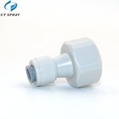 PP 1/2 (6mm or 6.35mm) Pipe Connect Fitting