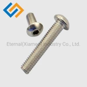 Full Thread Hex Drive Pan Head Flat Tail Ss Screw Bolt