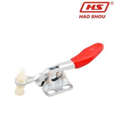 HS-201-a Same as 205-S Free Sample Mini Small Horizontal Handle Toggle Clamp with Salid Bar