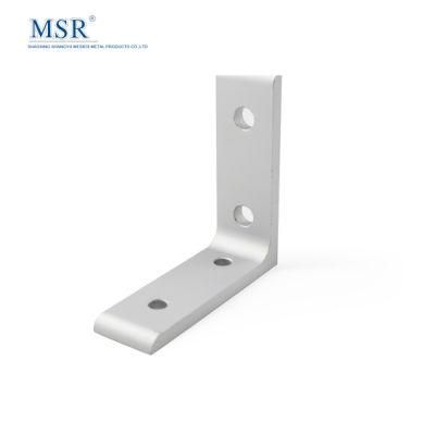 China Supplier 4 Hole Transition Inside Corner Bracket for Aluminum Profile (30&40 3060&4080)