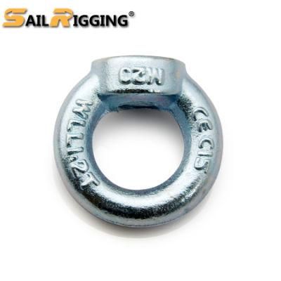 Zinc-Plated Forged Carbon Steel DIN582 Ring Nut Eye Nut