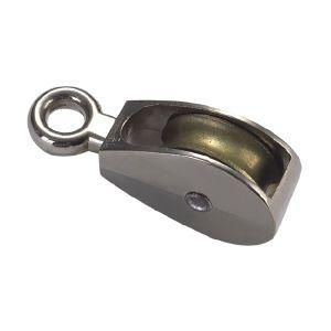 Stainless Steel Fixed Eye, Double/Single Sheave Wheel Tackle Pulley for Marine Hardware