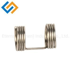 Customized Double Wheel Spring Steel Torsion Spring for Small Machinery