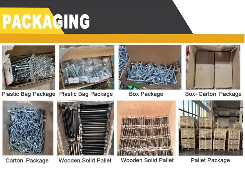 Stainless Steel Hook Bolt Machine Hardware