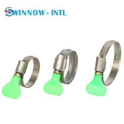 Galvanized Steel Germany Type Hose Clamps with Handle