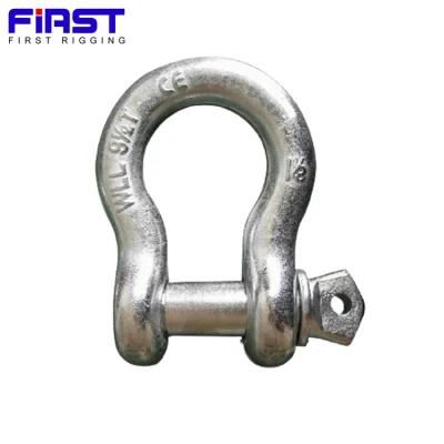 Factory Supplied G209 Alloy Steel Anchor Shackle