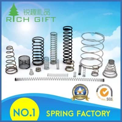 Manufacturers Custom Lock High Temperature Resistant Valve Actuator Spring with Black Finish