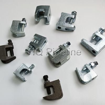 Wide Mouth Galvanized or Bare Channel Beam Clamps